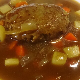 カレーハンバーグ